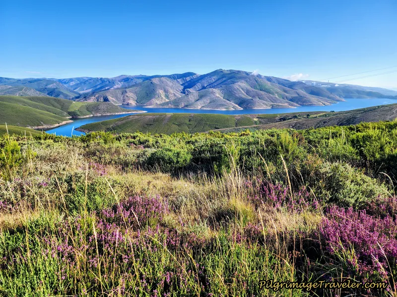 The View of the Embalse de As Portas
