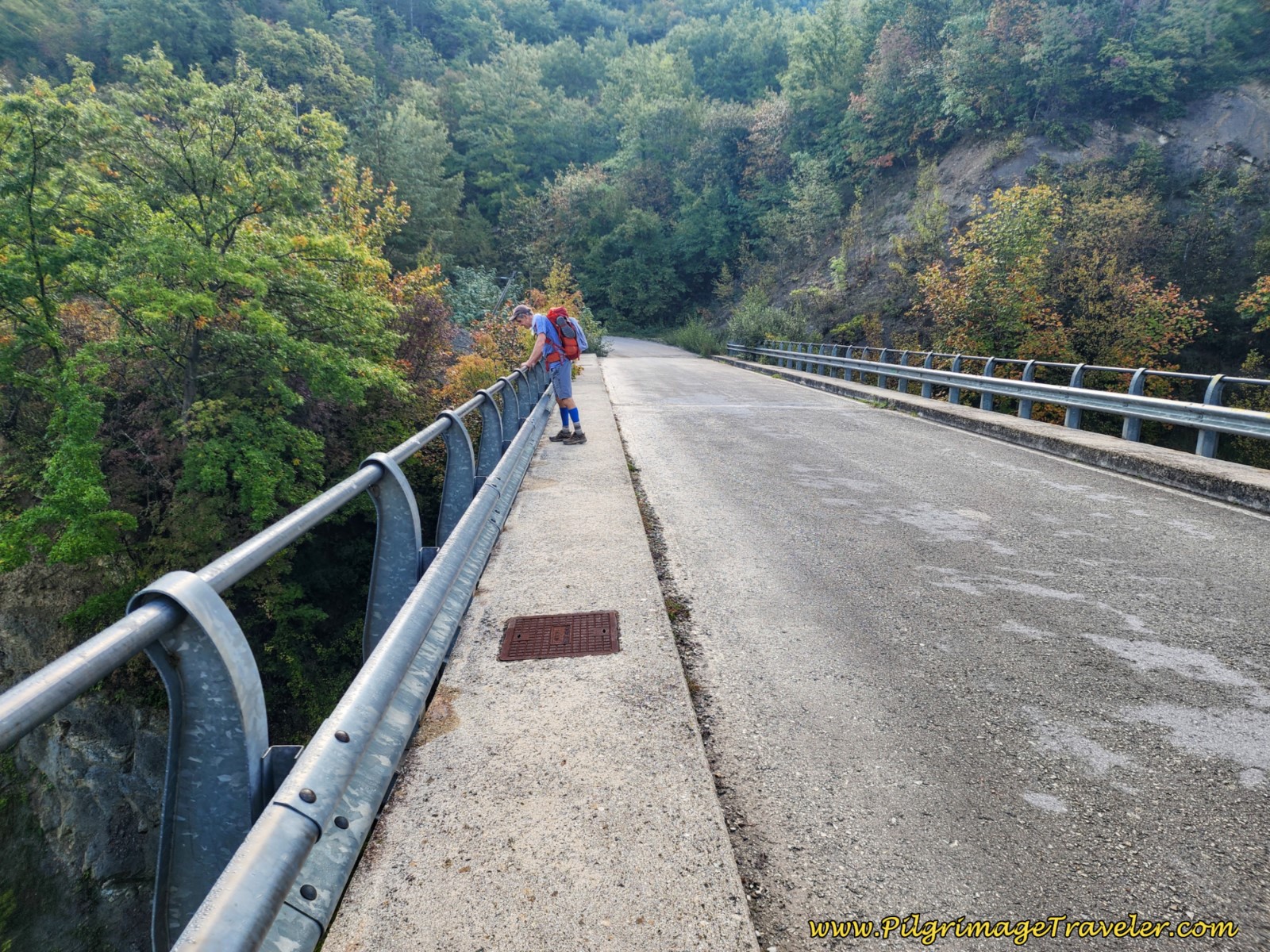 Second Concrete Bridge, day nine, Way of St. Francis, Biscina to Valfabbrica