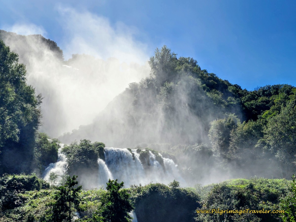 Way of St. Francis: Day Sixteen, Macenano to Piediluco - Cascata delle Marmore, Marmore Falls