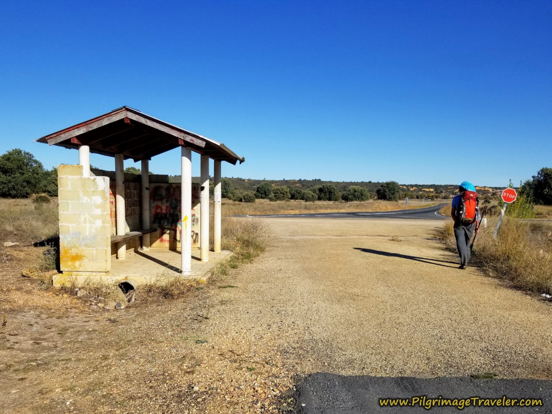 Bus Stop at the ZA-P-1509 Bus Stop at the ZA-P-1509