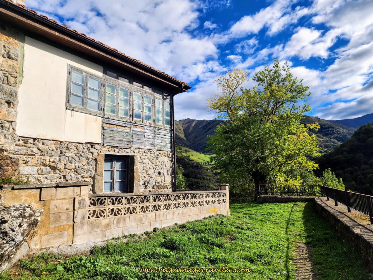 Climb Up to Terrace of Old House