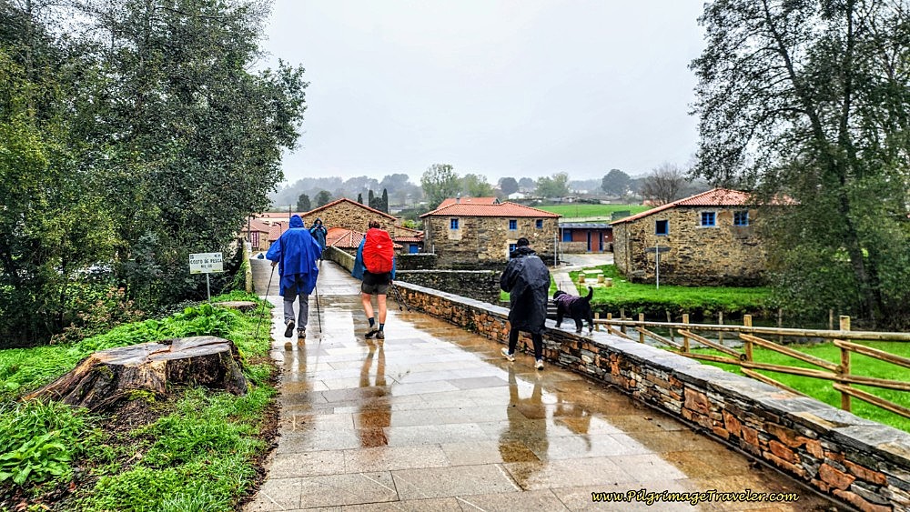 Medieval Bridge Across the Rio Iso, Ribadiso