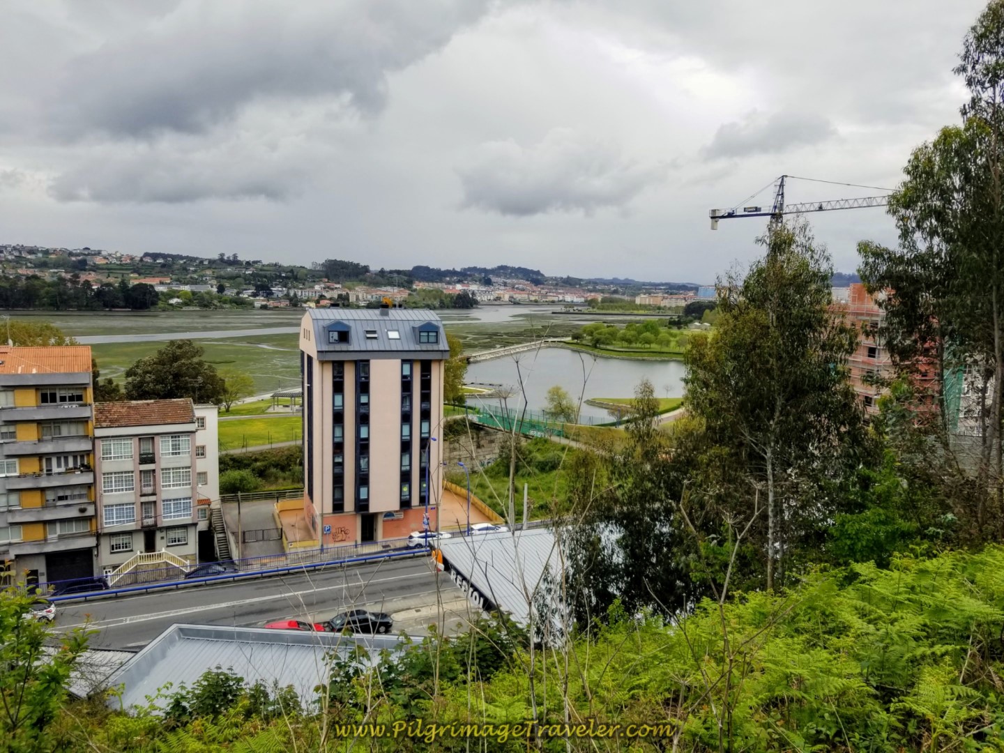 More Views of the Ria da Coruña Below on day one of the La Coruña Arm of the Camino Inglés More Views of the Ria da Coruña Below on day one of the La Coruña Arm of the Camino Inglés