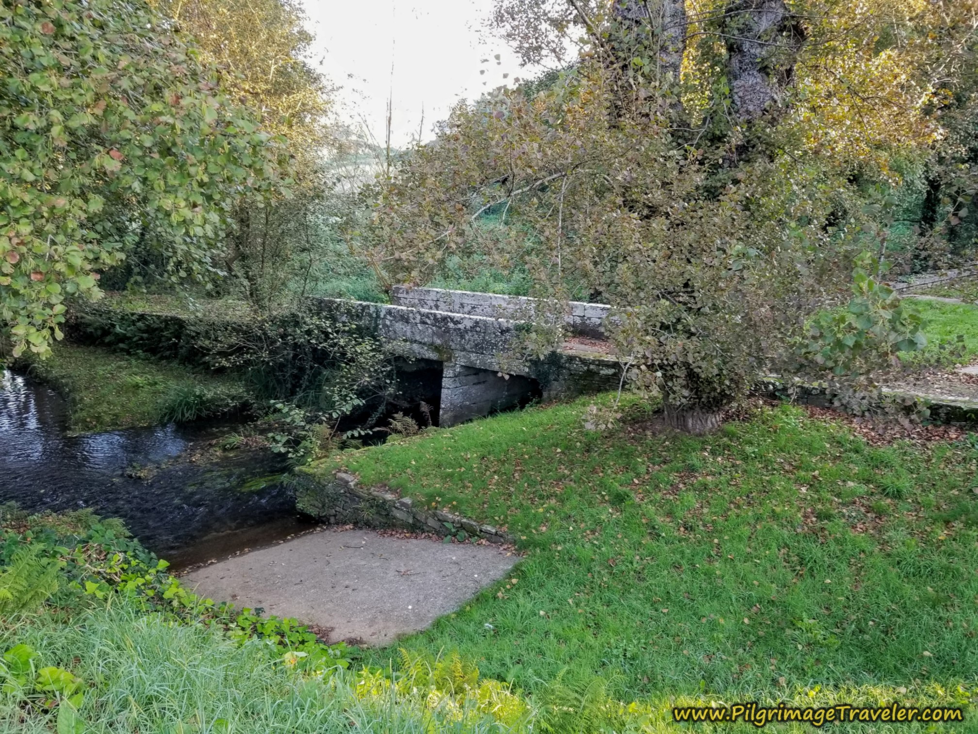 Bridge Over the Rego das Covas de Santa Lucía, by the Ermita