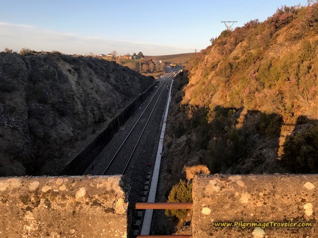 Railroad Crossing on the Bridge Before A Venda da Capela