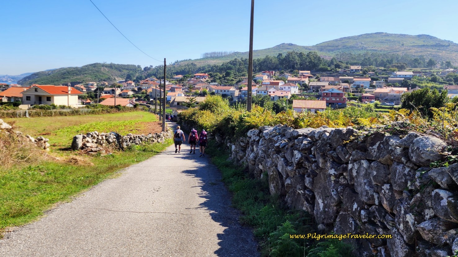 Walking on O Cabreiro St. for One Kilometer
