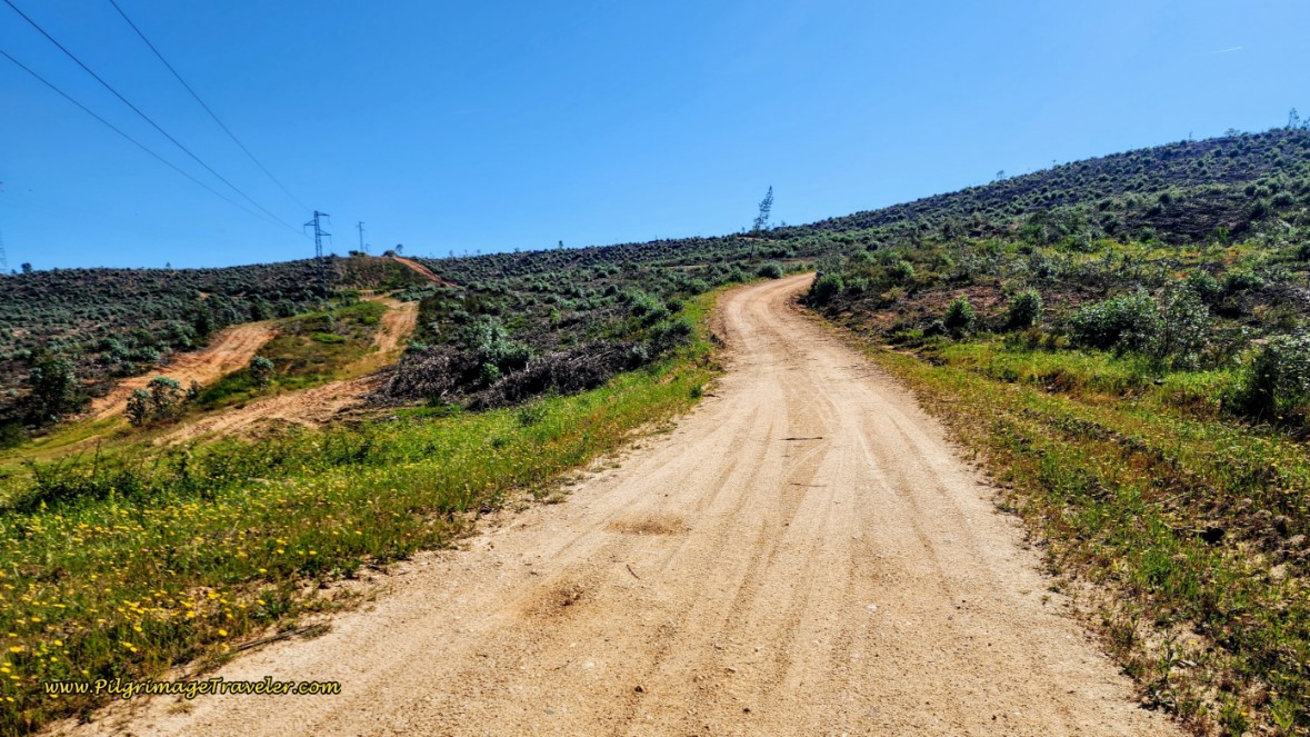 Climbing Toward Grou on Open, Hot Lanes