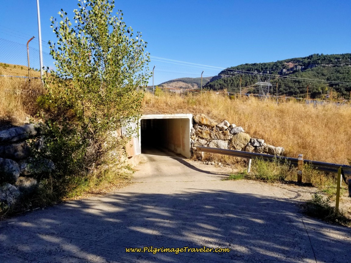 Join Paved Road at Tunnel
