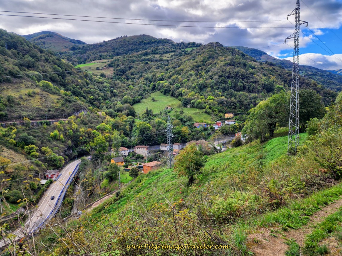 Look Back at Puente de Los Fierros from Viewpoint