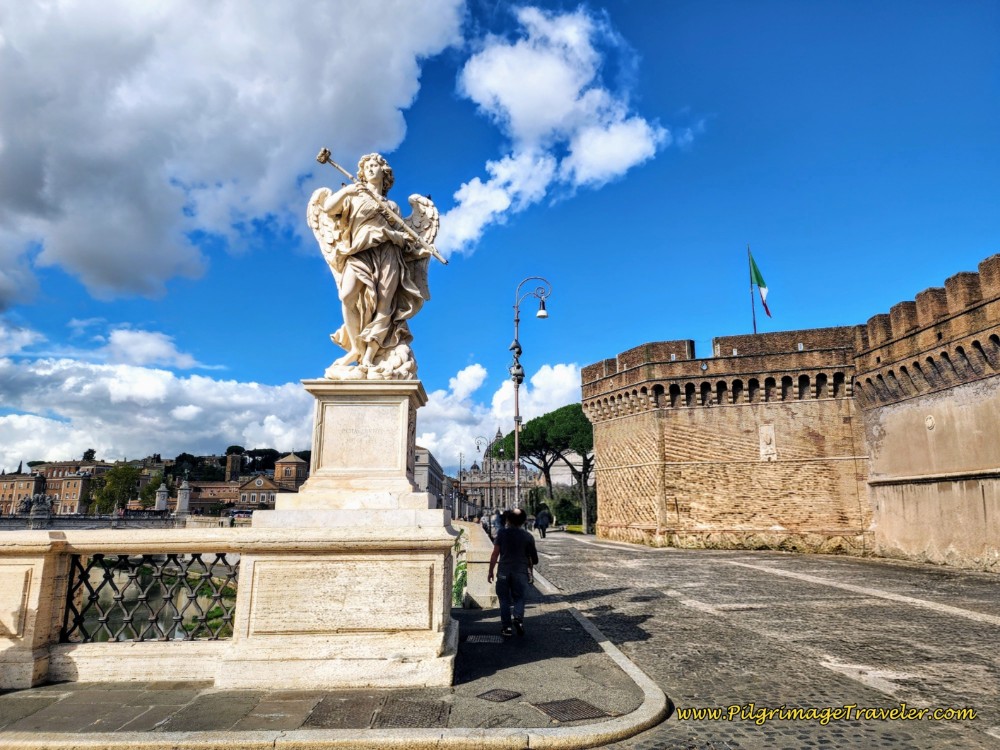 Way of St. Francis: Day Twenty-Three, Monte Sacro to Rome - Ponte Sant'Angelo