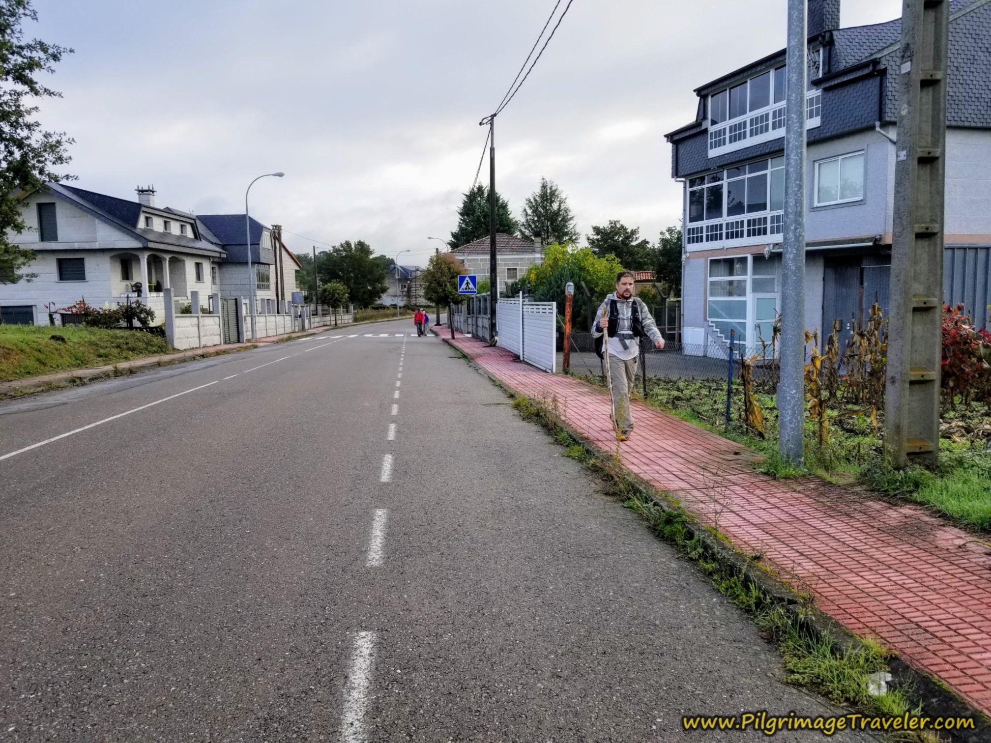 The Red Brick Sidewalk of Pereiras
