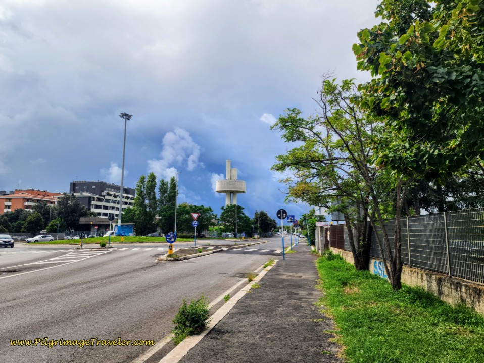 Way of St. Francis: Day Twenty-Two, Monterotondo to Monte Sacro - Il Fungo, "The Mushroom"