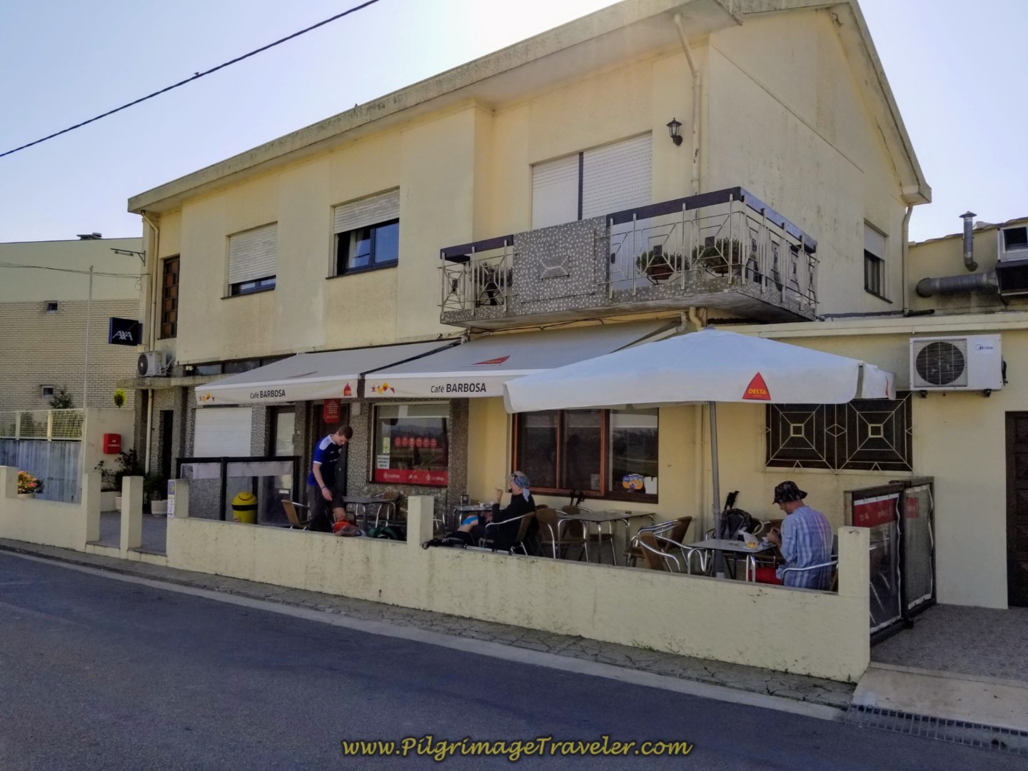 Café Barbosa in Arcos on day sixteen on the Central Route of the Camino Portugués