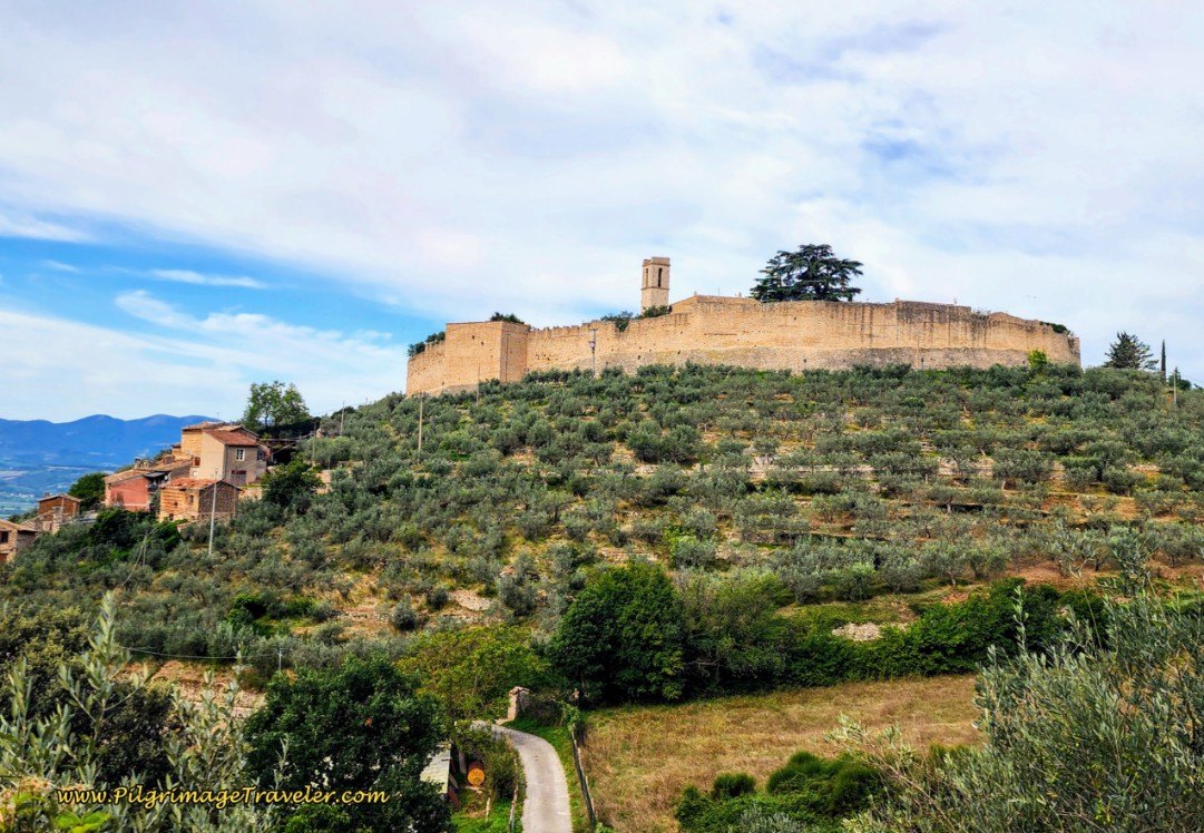 Way of St. Francis: Day Thirteen, Trevi to Poreta - Castello di Campello Alto