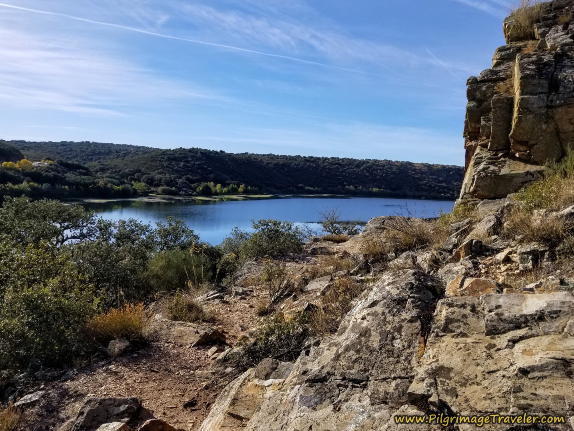 Lovely Views of the Esla River along the Trail.