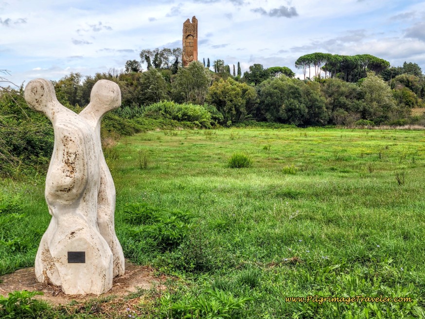 Way of St. Francis: Day Twenty-One, Ponticelli to Monterotondo - Sculpture and the Torre della Fiora
