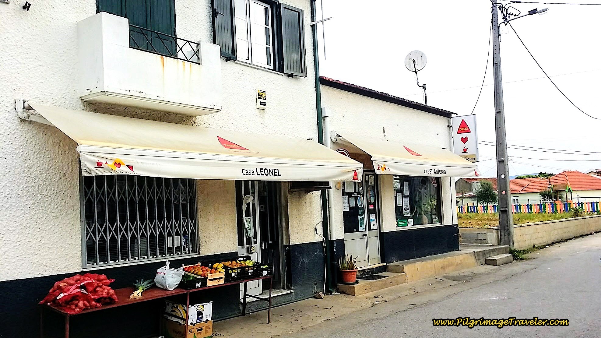 Pit Stop at the Café St. António in Serém on Day Twelve, Camino Portugués