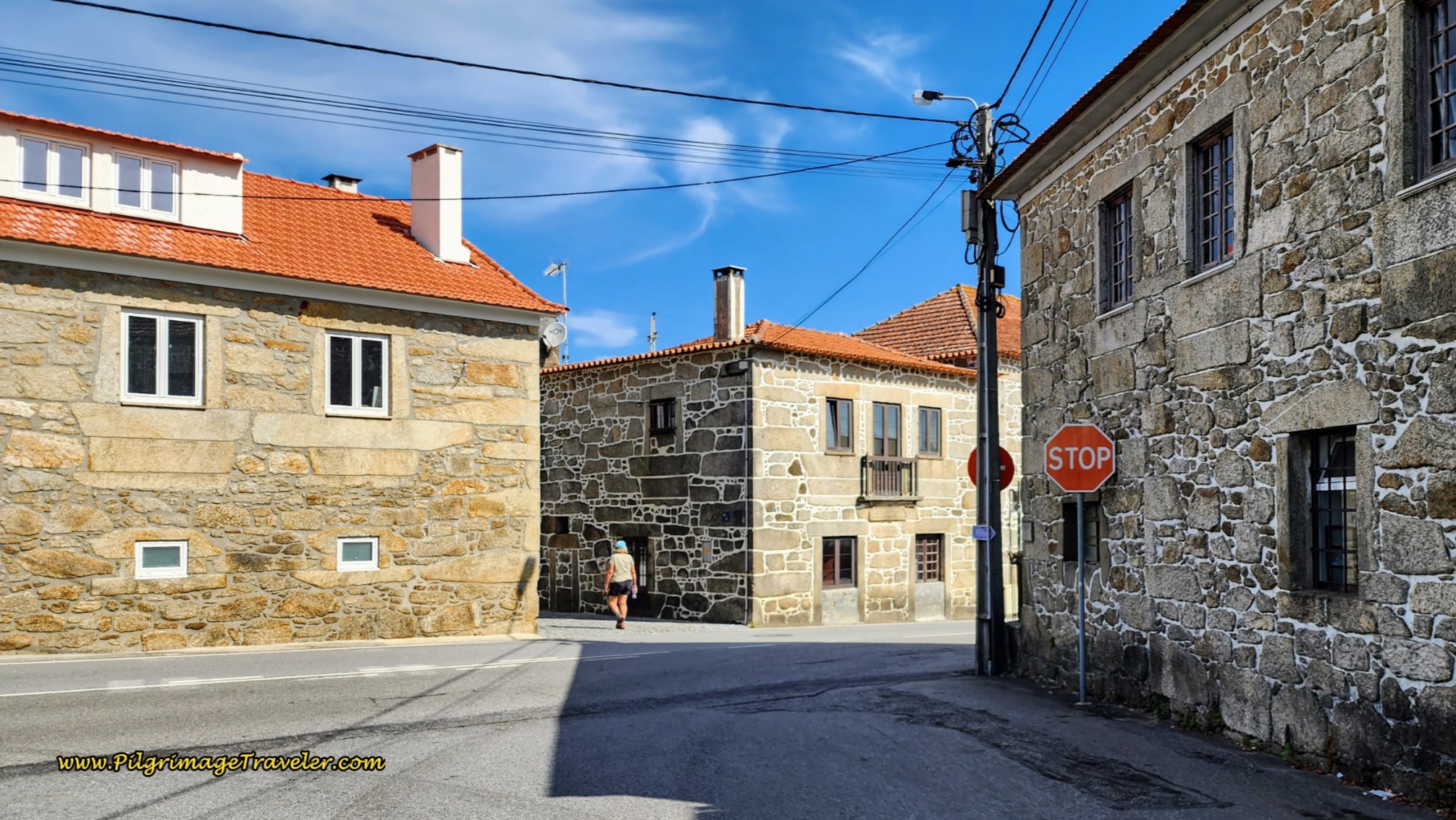 Take the Rua da Carnalha Between Buildings