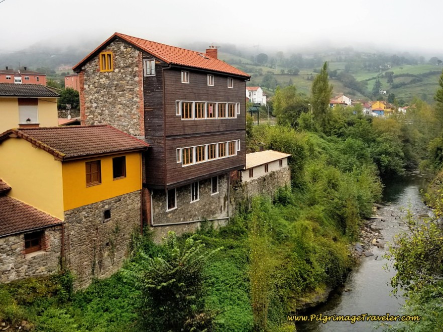 Interesting Homes Line the Lena River