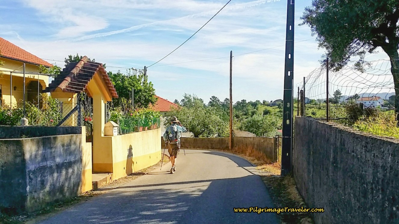 Leaving Calvinos on the Rua Barrio