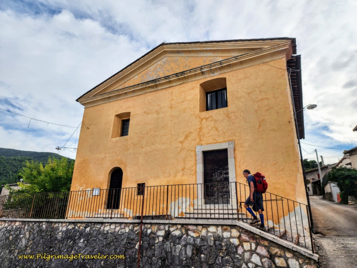 San Lorenzo Chapel Way of St. Francis: Day Thirteen, Trevi to Poreta - San Lorenzo Chapel, Lenano