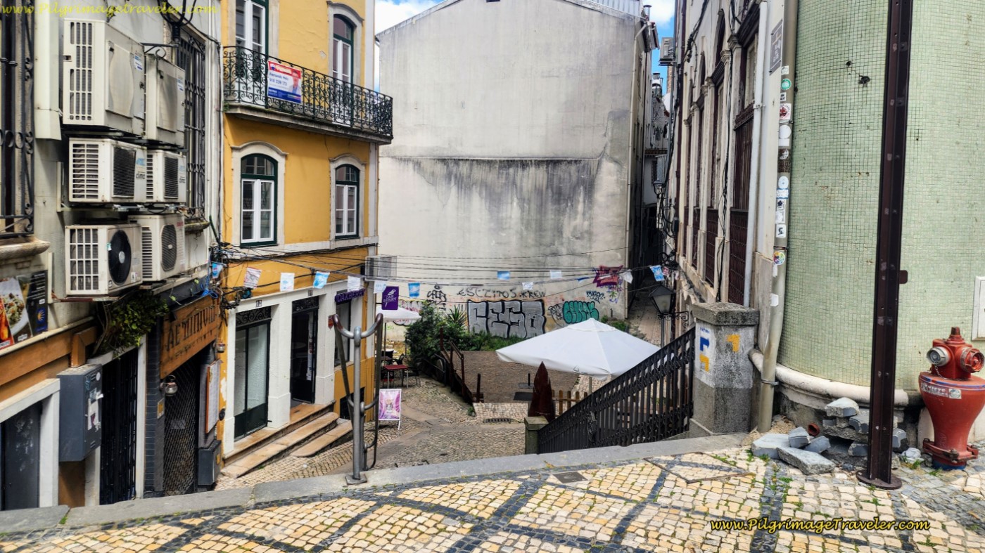 Stairway From  the Largo da Portagem