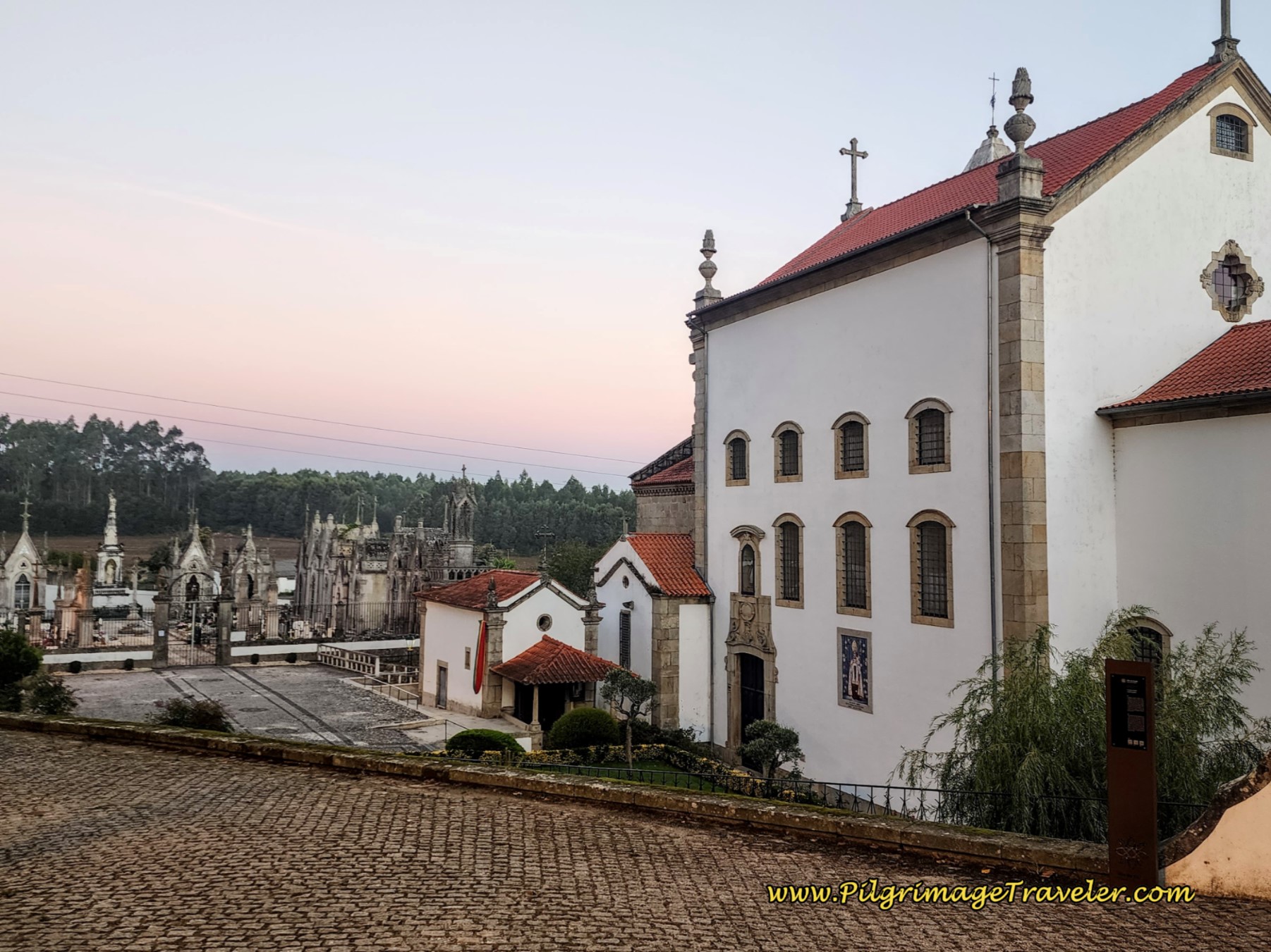 The Igreja de Mosteiro de Vairão at Sunrise