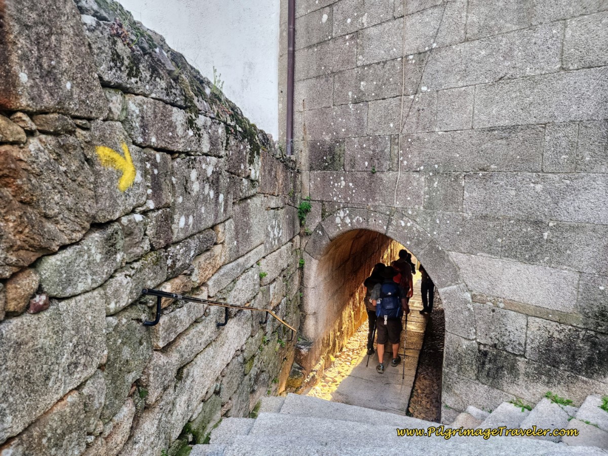 The Rúa das Monxas Tunnel