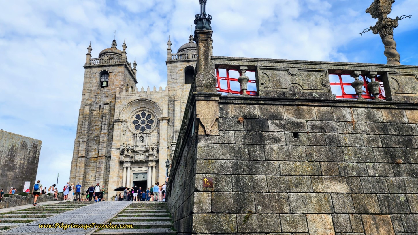 Walk Down Ramp in Front of the Cathedral
