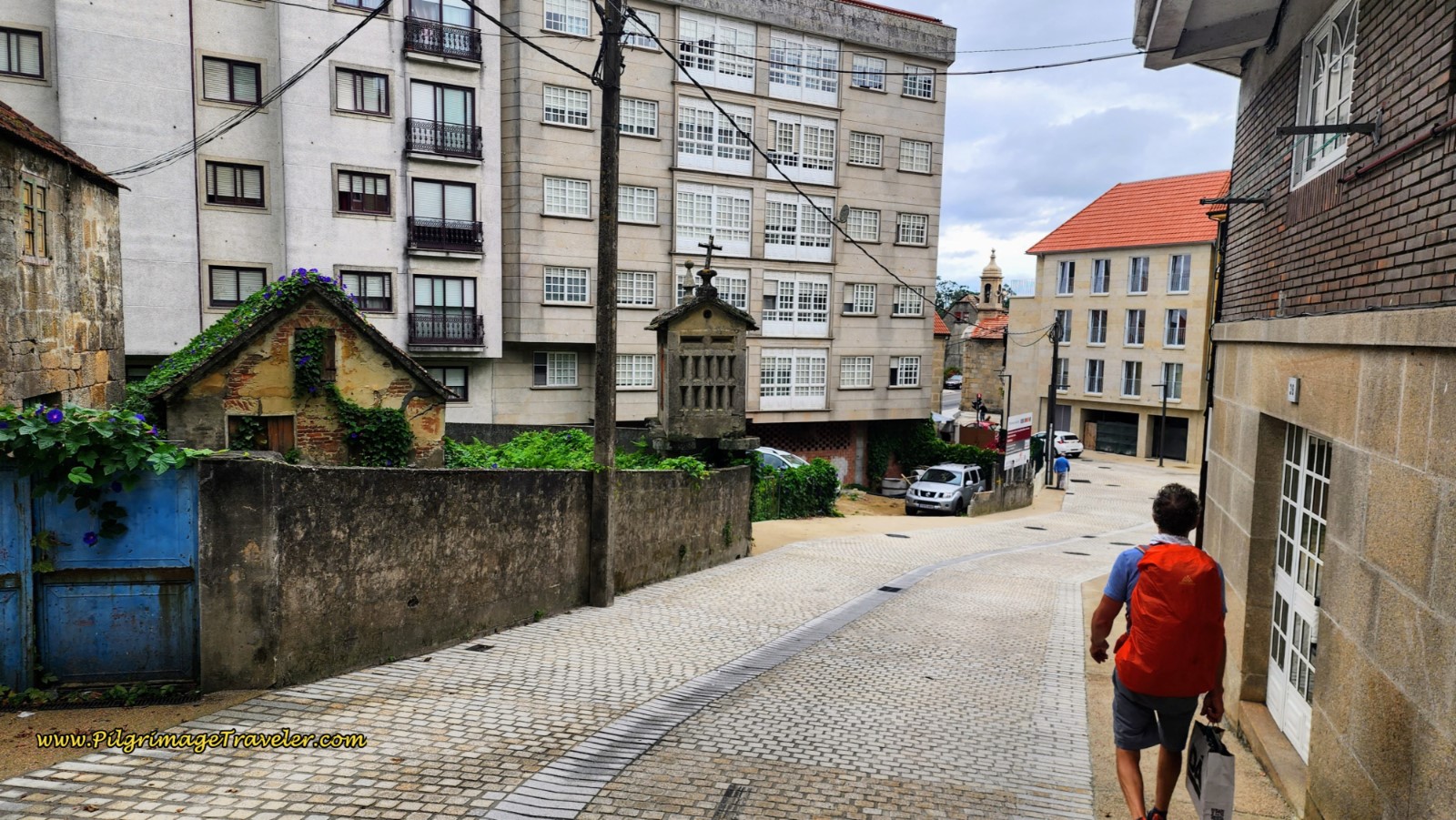 Hórreo Along the Rúa da Picota in Redondela