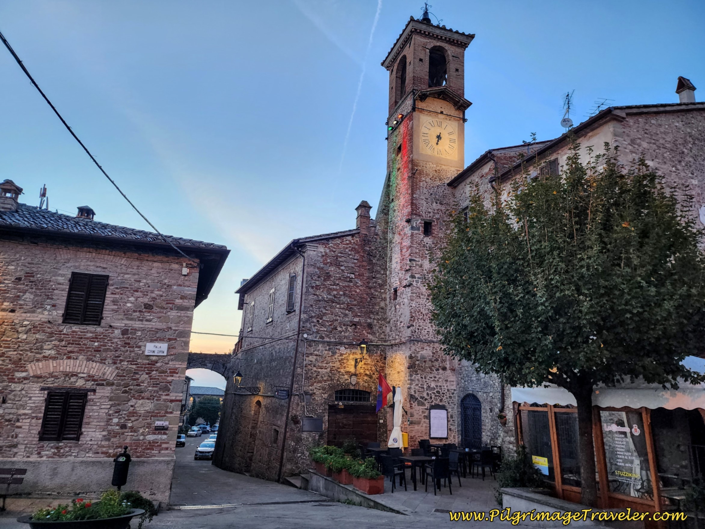 The Deserted Piazza Scipione Scipioni