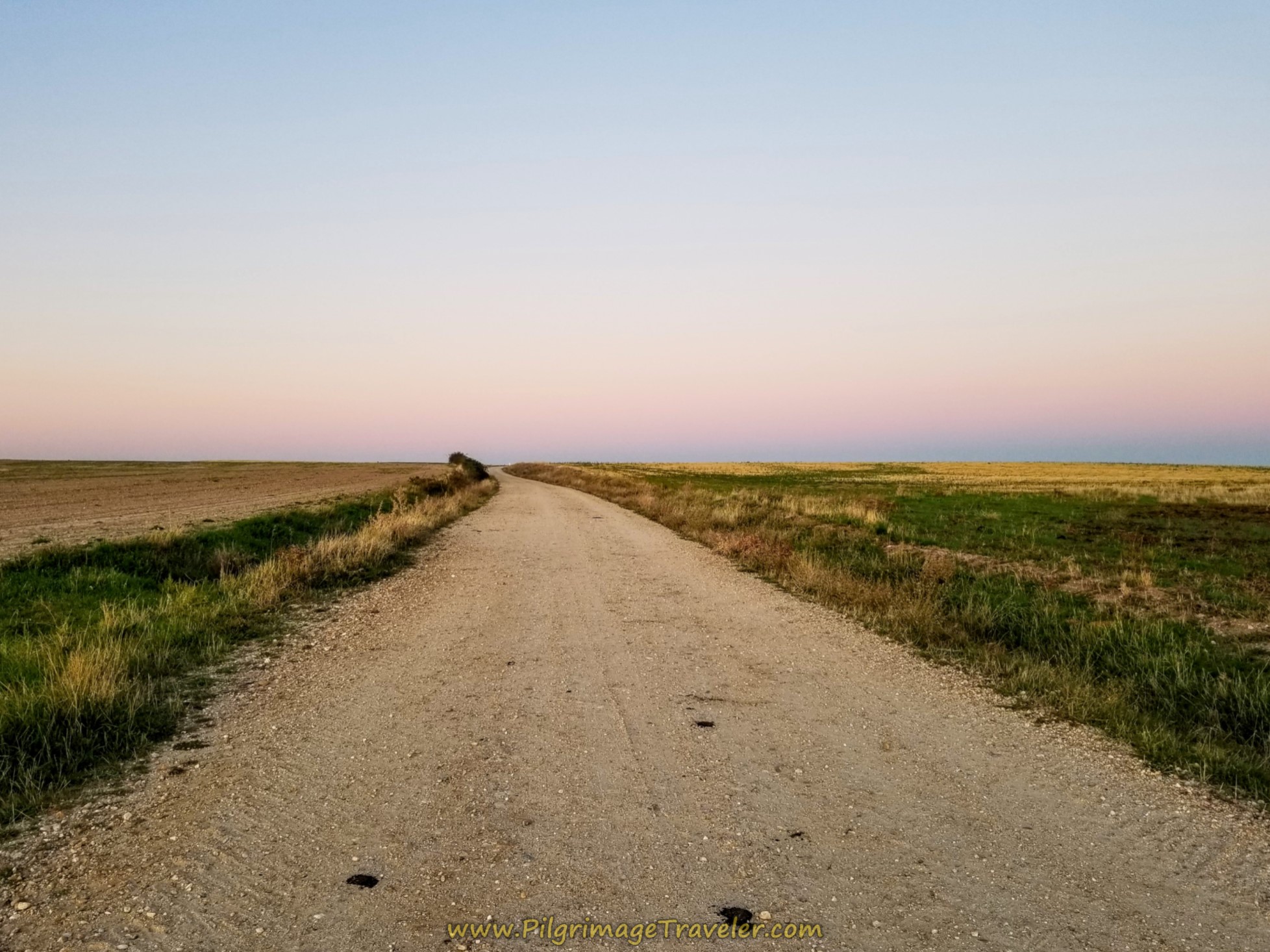 Sunrise Over the Camino de Macotera