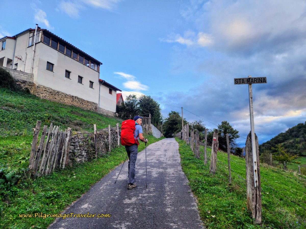 Road into Santa Marina