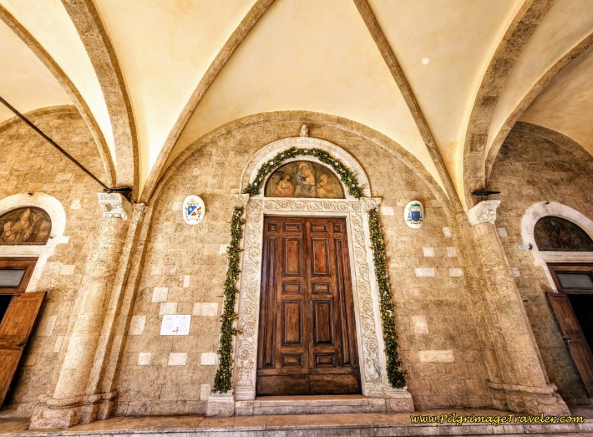 Way of St. Francis: Rieti, Italy - Entryway, Duomo di Rieti