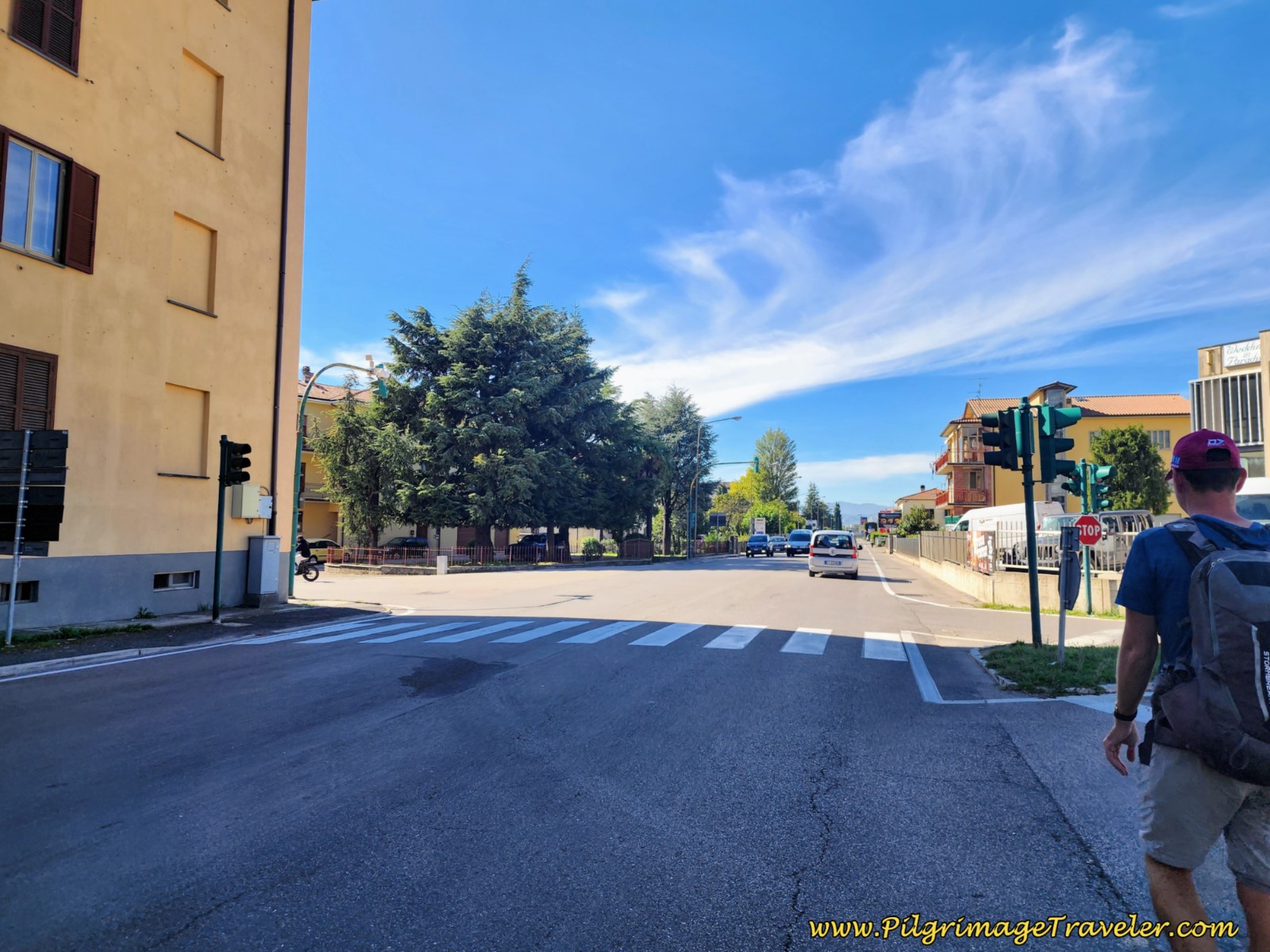 Join the SS73 Highway on day four of the Way of St. Francis from Sansepolcro to Citerna