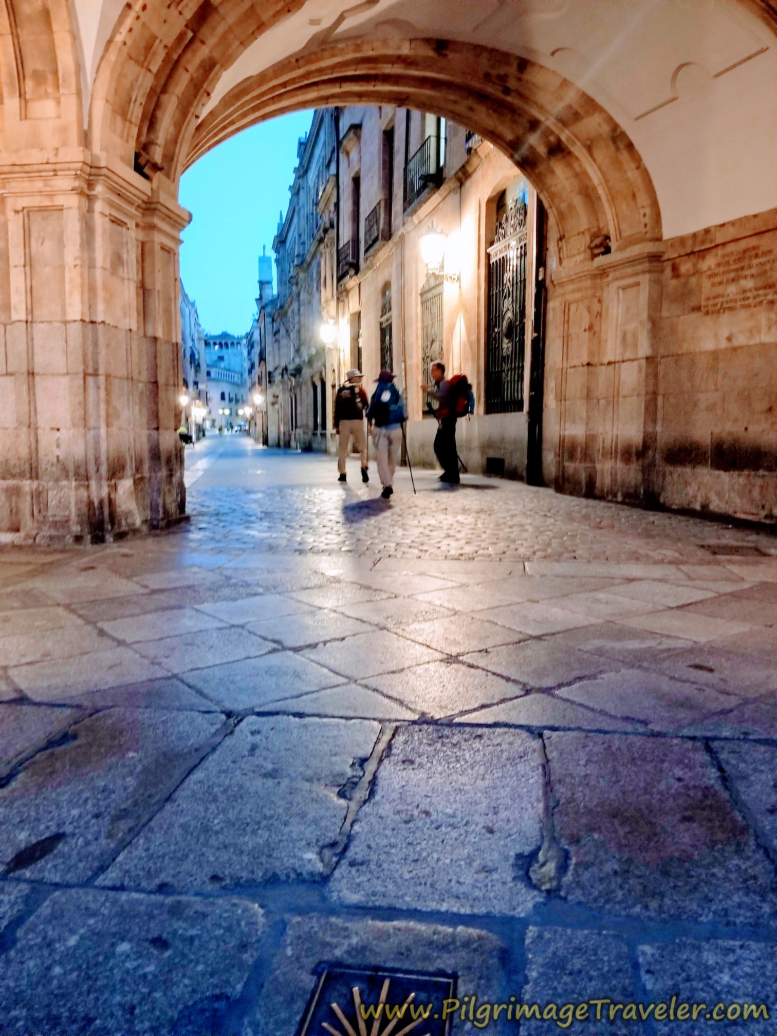 Plaza Mayor Archway Exit