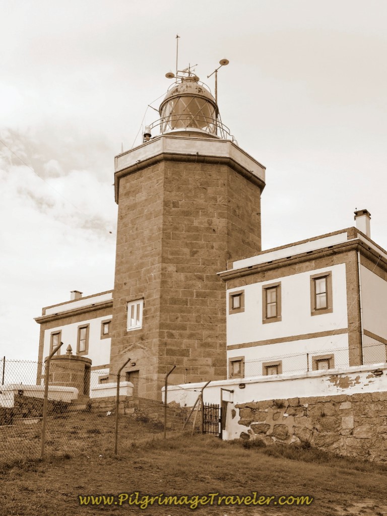 Faro at Cabo Finisterre at the end of the Camino Fisterra