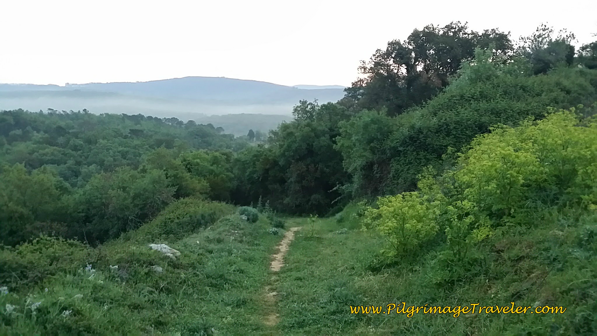 Path Down the Hill from Alvorge