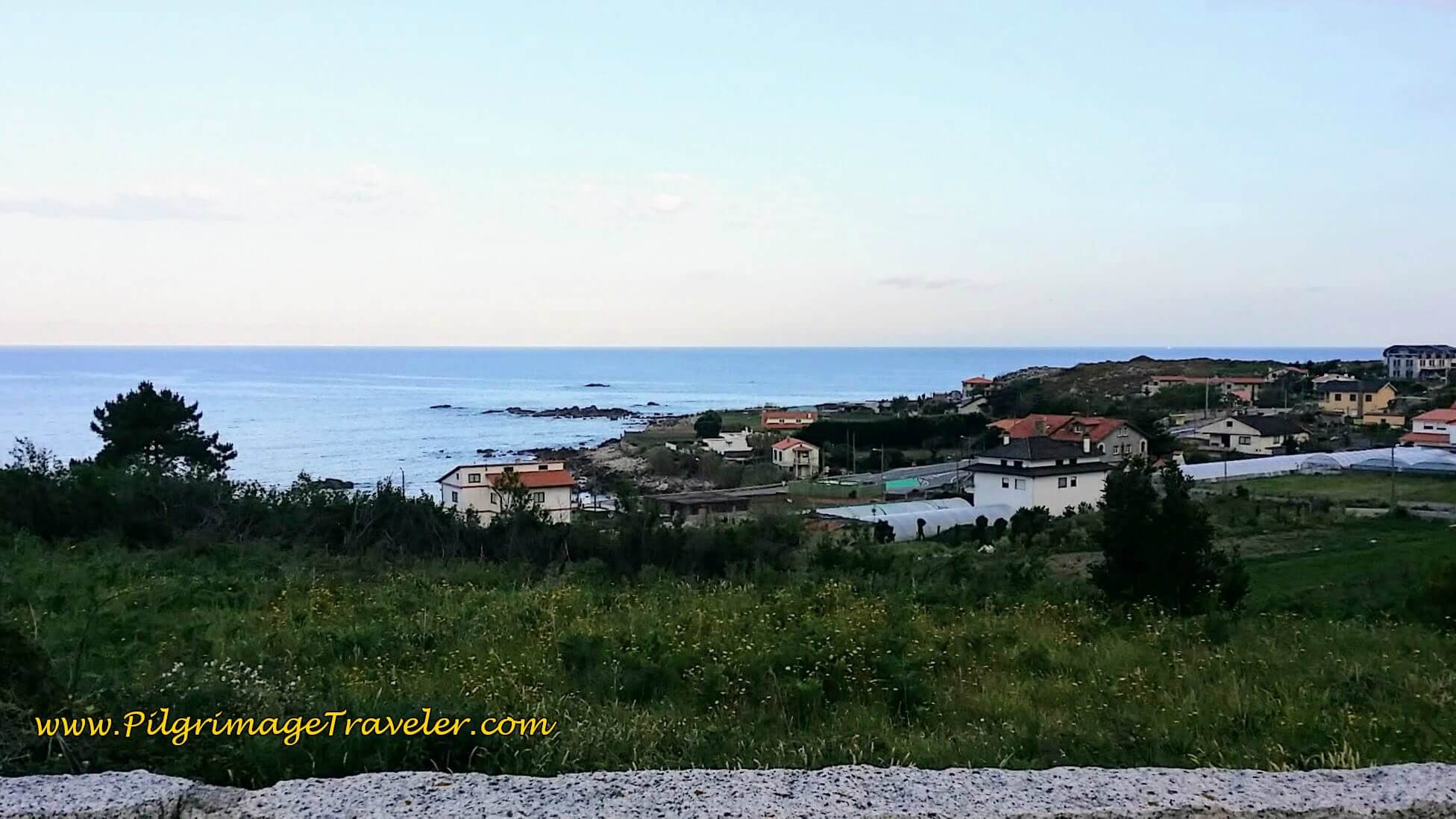 Seacoast in Early Morning Light on day twenty, Camino Portugués