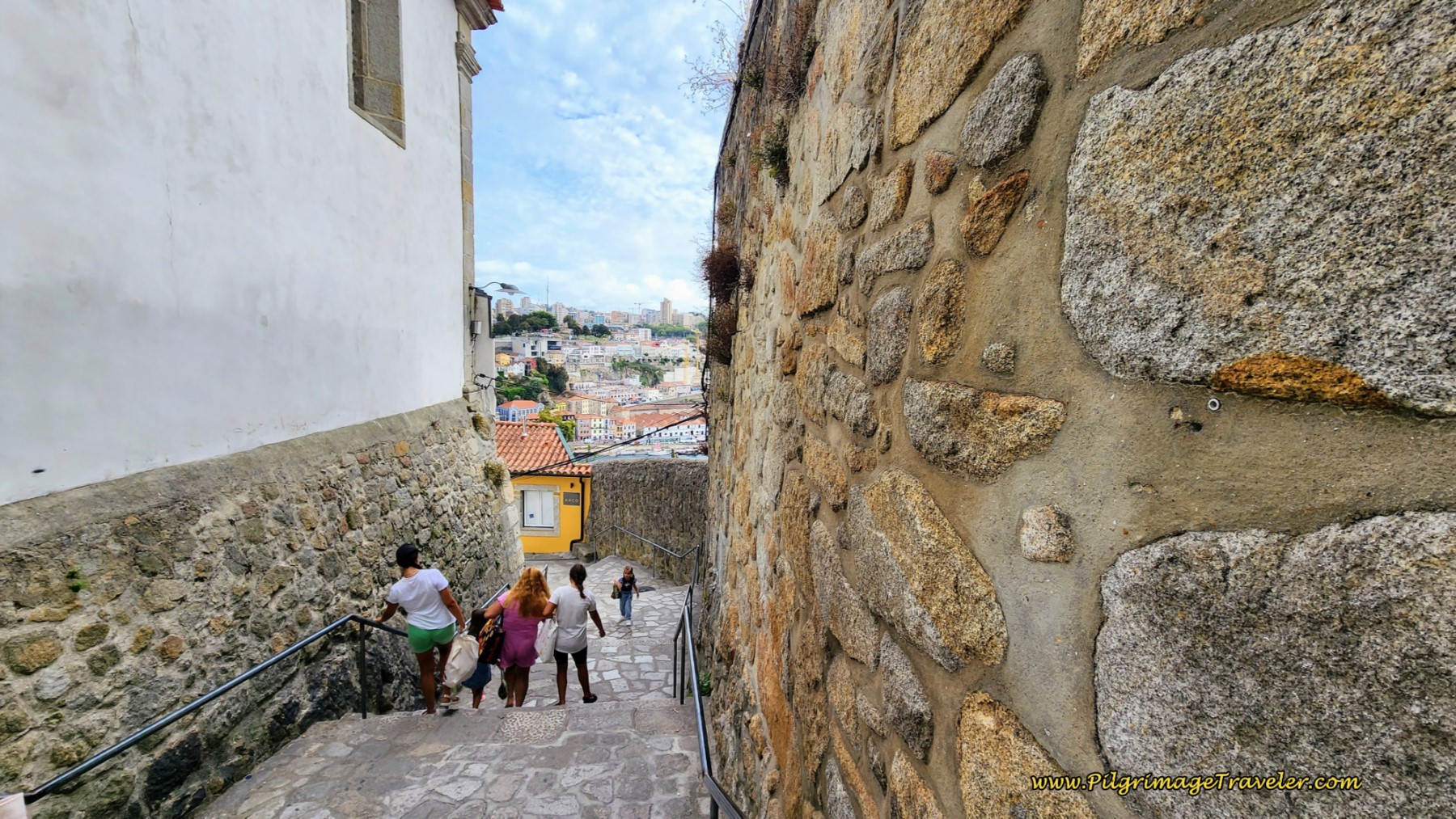 Steep Stairs of the Escadas das Verdades