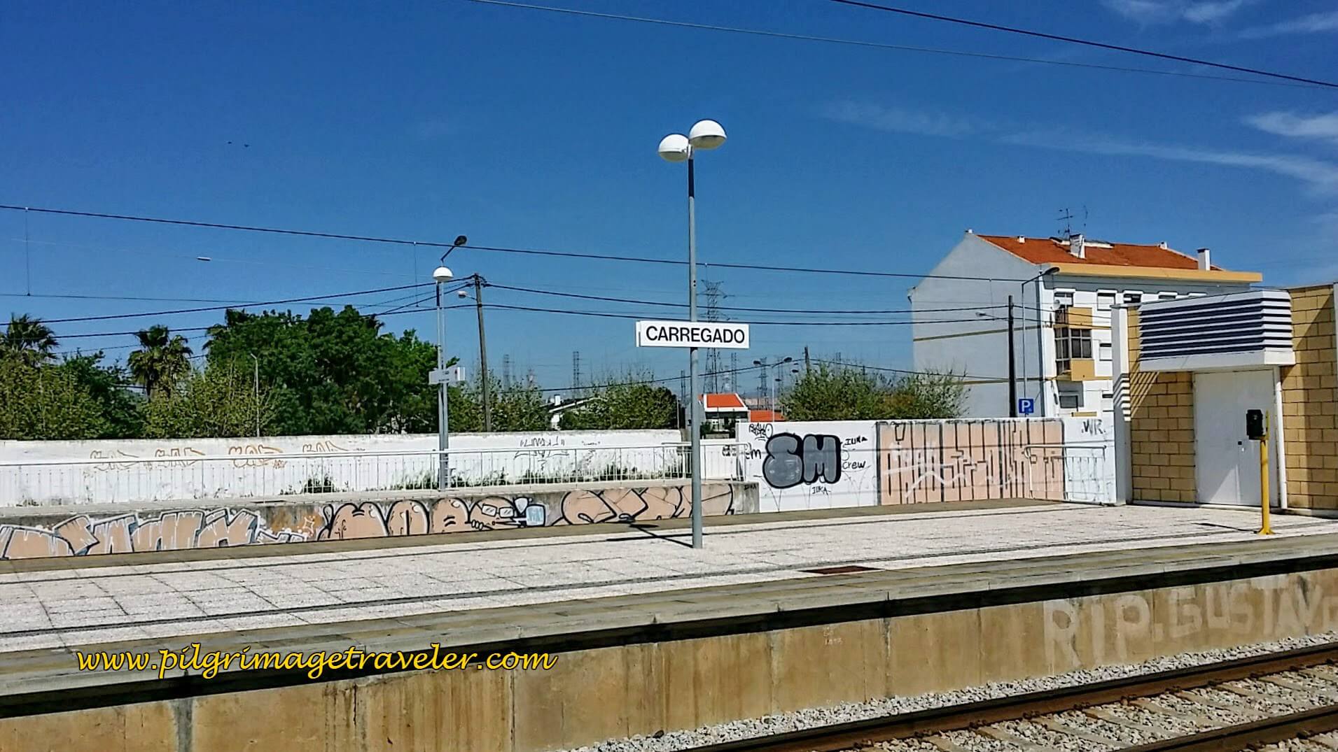 Carregado Train Tracks, Portugal