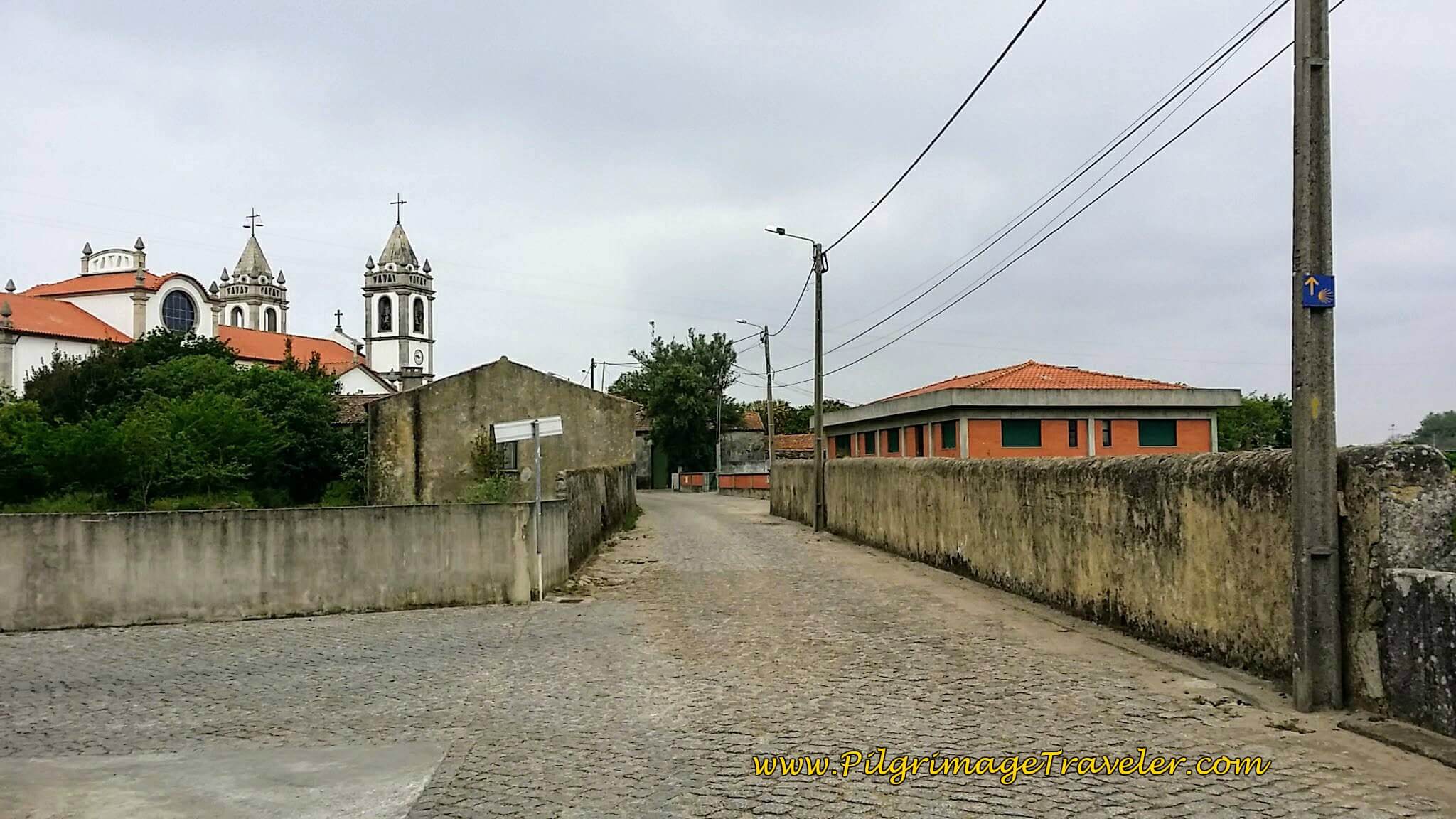 Centro Paroquial Vila de Apúlia Ahead on day sixteen of the Portuguese Way on the Coastal Route