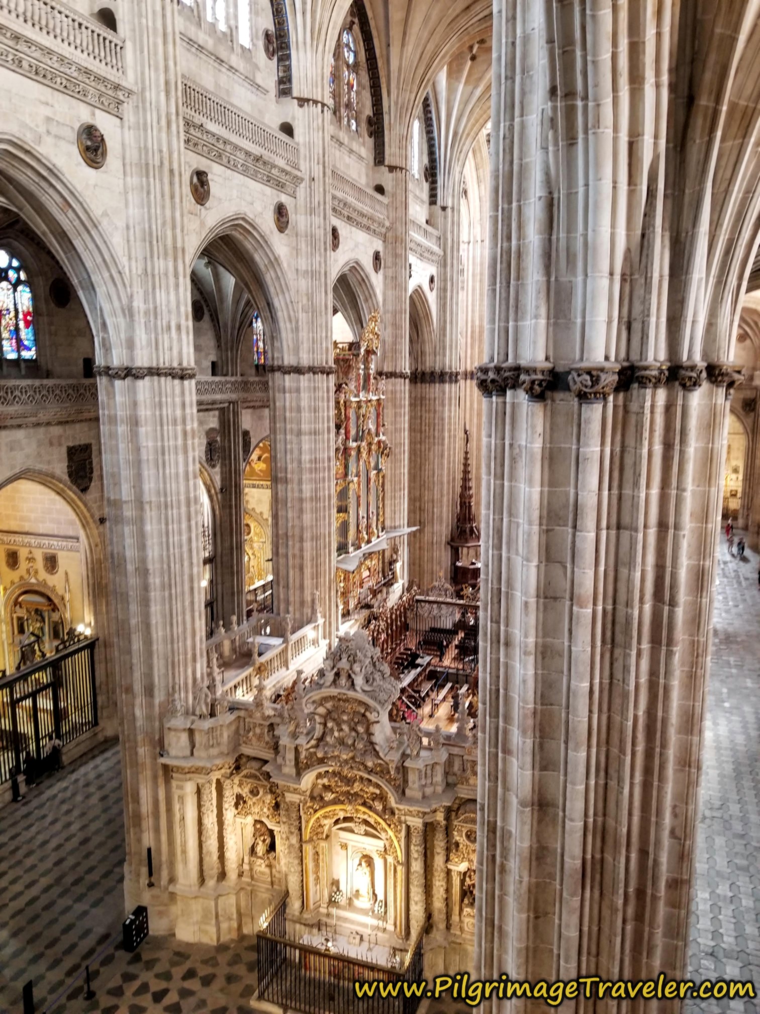 Choir from the Balcony, New Cathedral Choir from the Balcony, New Cathedral