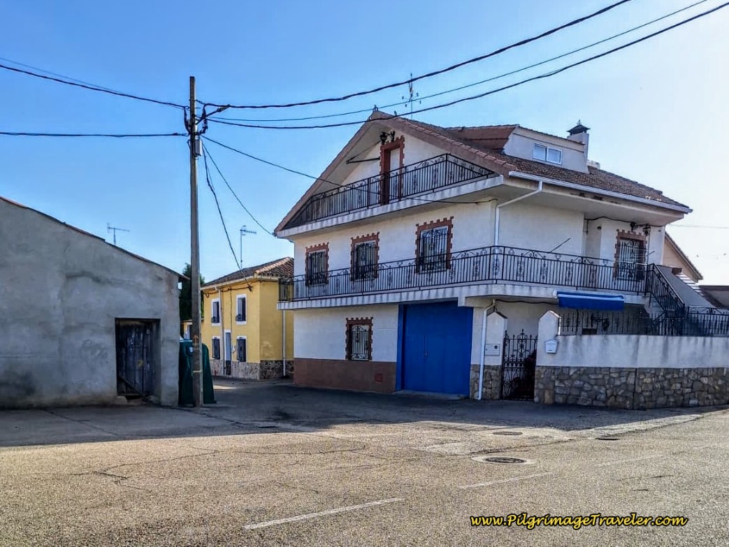 Left Turn at Large Home in Main Square