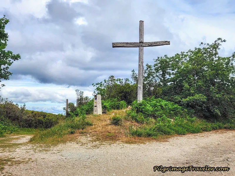 Cruz do Alto do Talariño, the Top