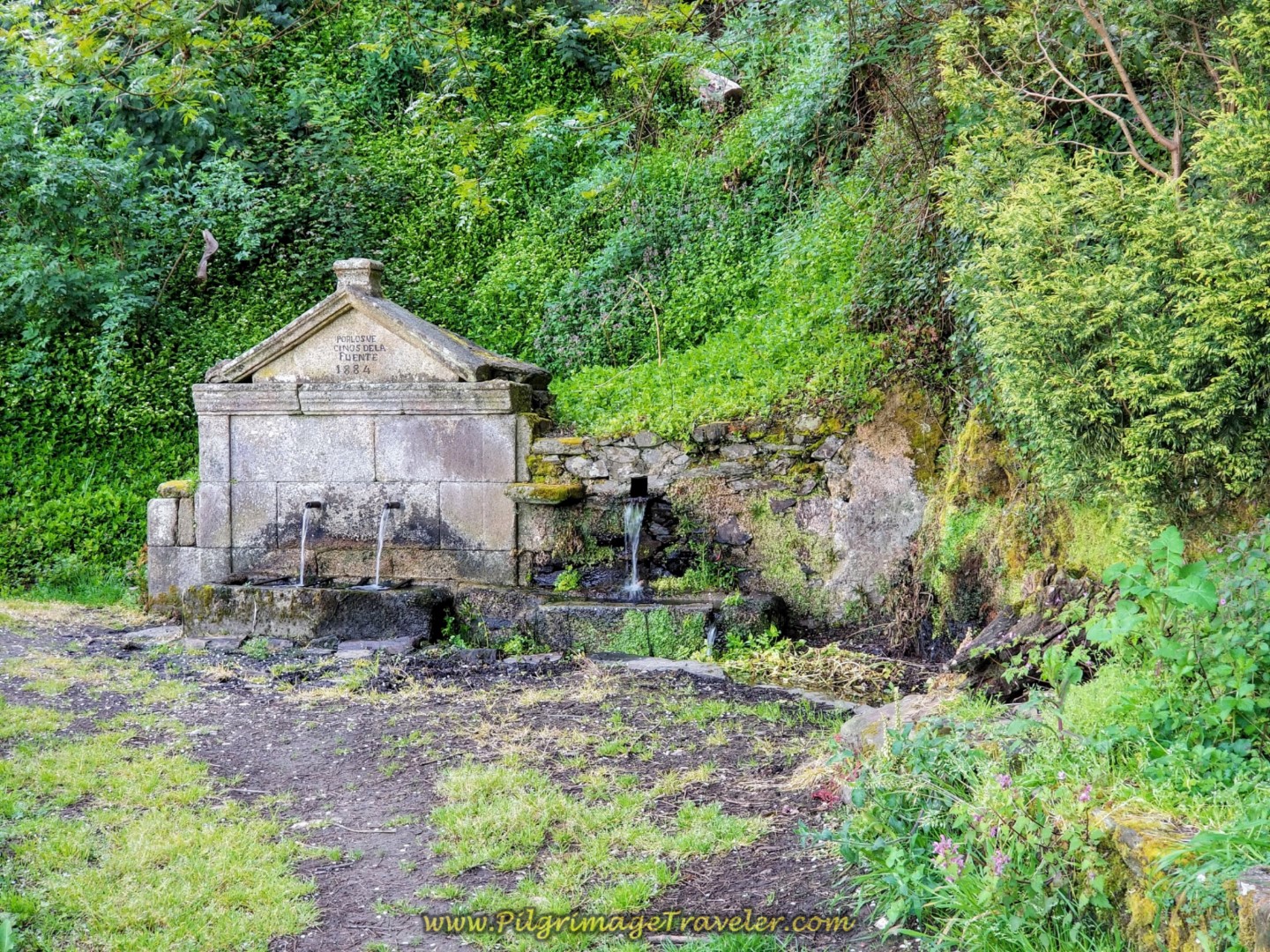 Fonte de Gas on day four of the English Way