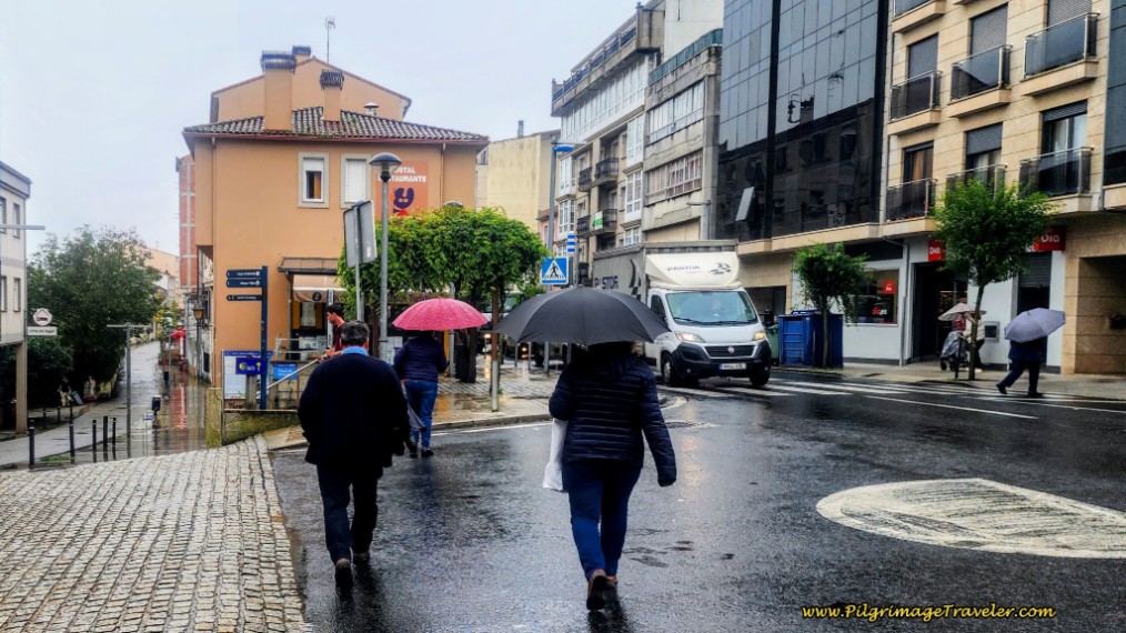The Small Plaza del Peregrino, Arzúa