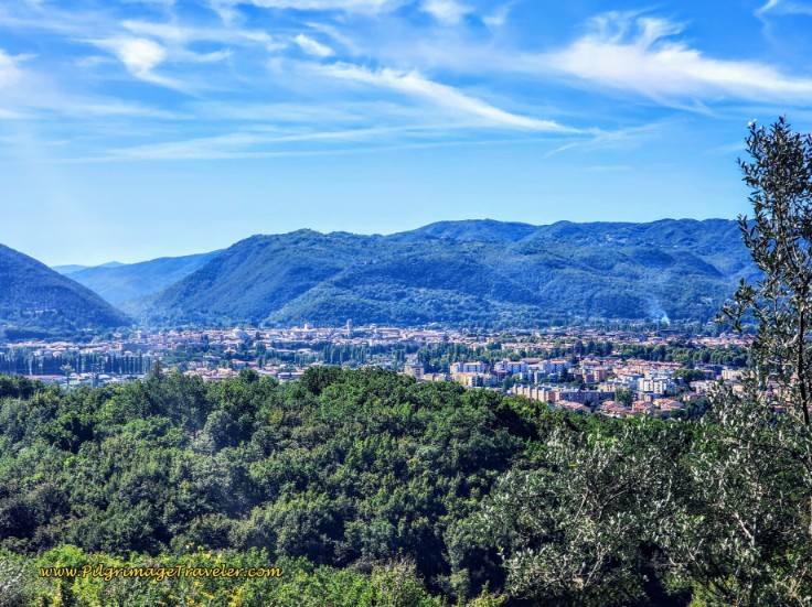 Way of St. Francis: Day Eighteen, Poggio Bustone to Rieti - Views of Rieti