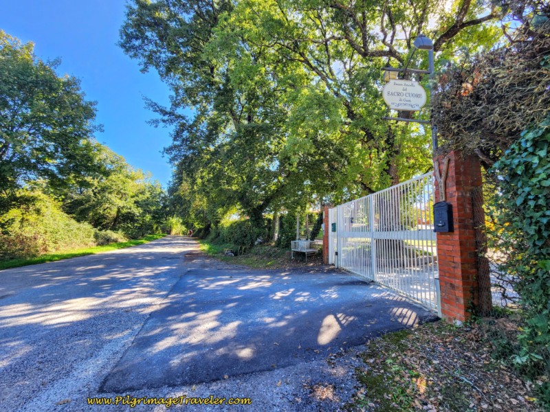 Way of St. Francis: Day Nineteen, Rieti to Poggio San Lorenzo - Casa di Ospitalita' Suore Ancelle del Sacro Cuore di Gesu'