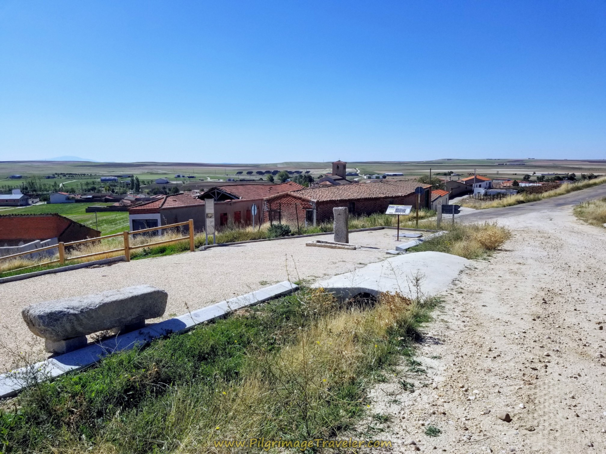 Descend Into Town at Rest/Information Area